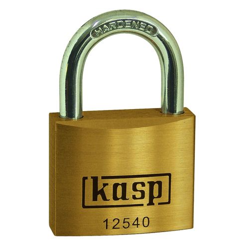 Brass Padlock Keyed Alike   125 Series (093909)